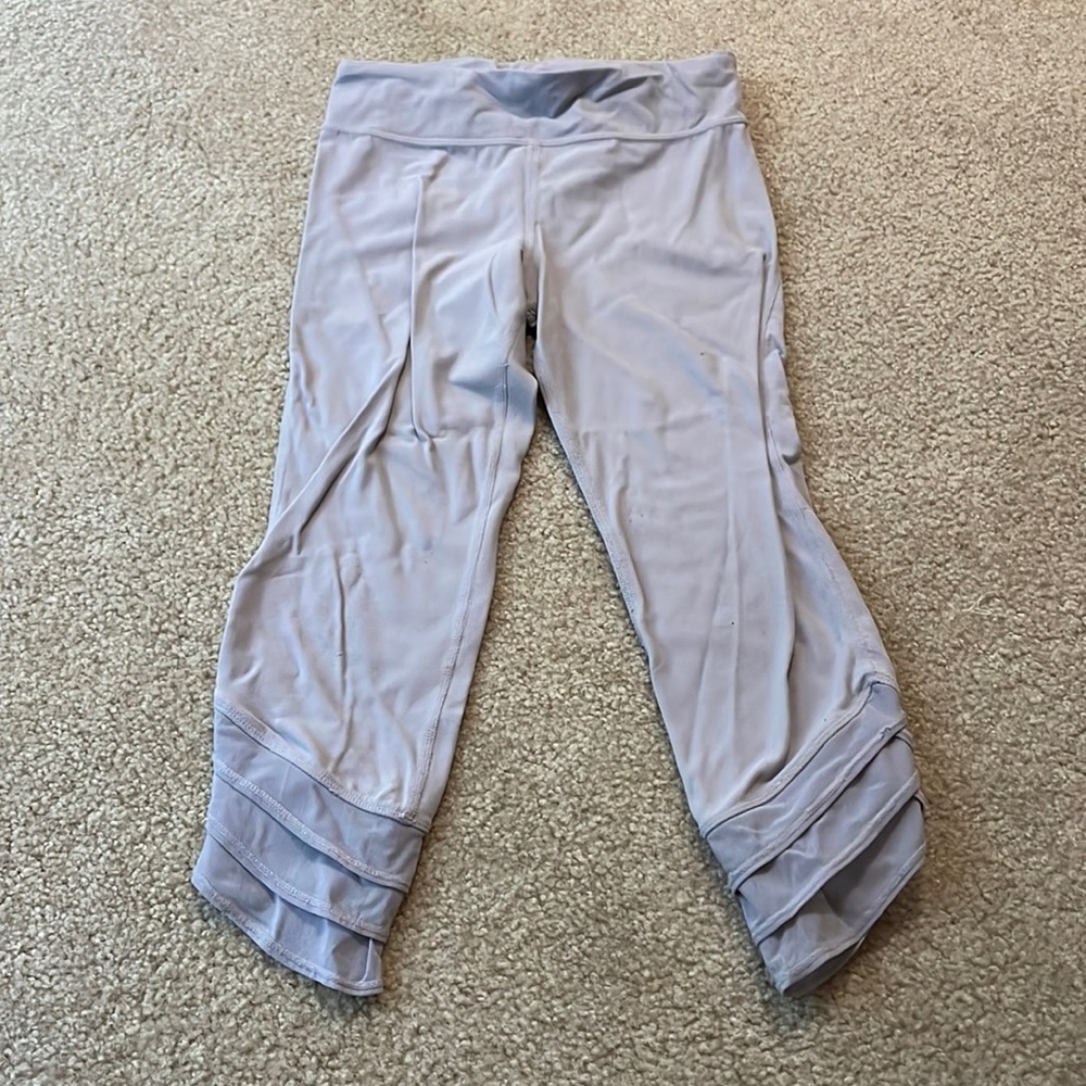 Athleta girl cropped leggings - size large 12